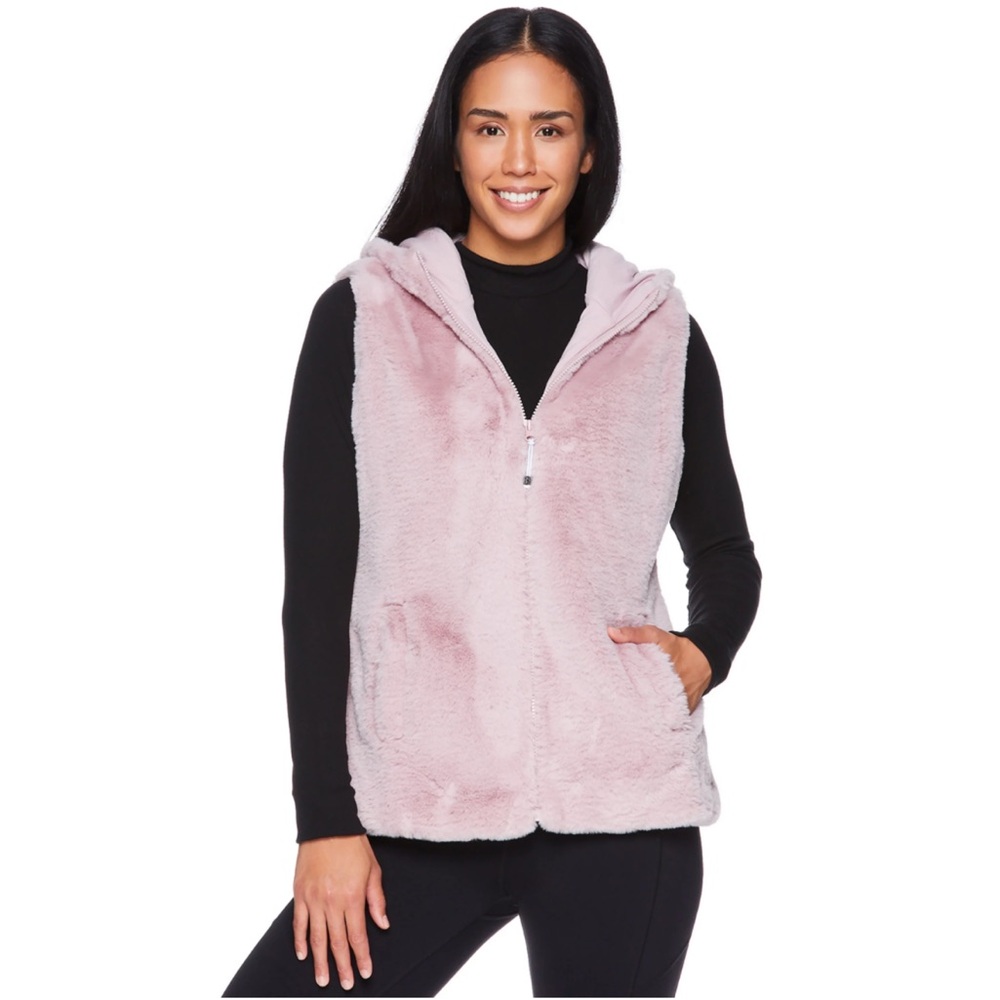 GAIAM - Faux Fur Vest - Size M